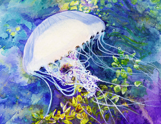 Jellyfish - Original Acrylic Painting