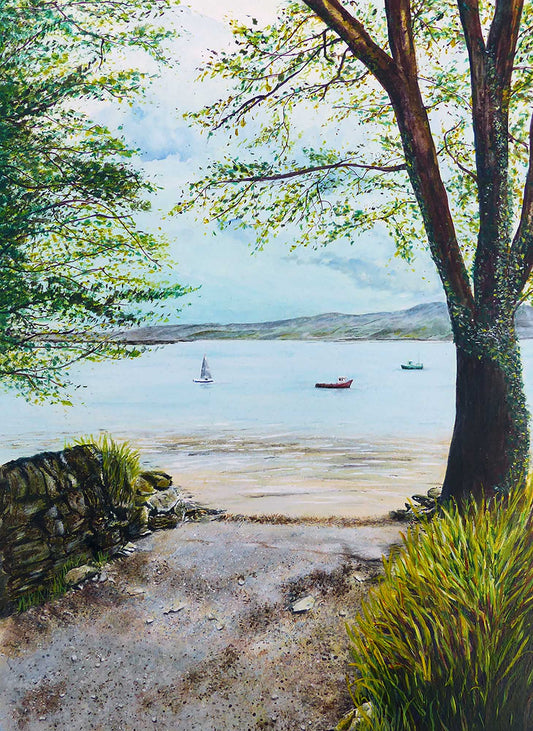 'To the Beach' Seascape Fine Art Greeting Card