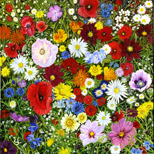 'Wonderfully Wild' Wildflower Greeting Card